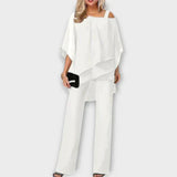 Chiffonové večerní set