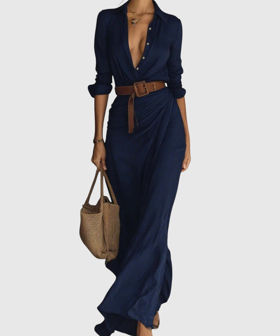 Klara – Šaty s elegantním výstřihem