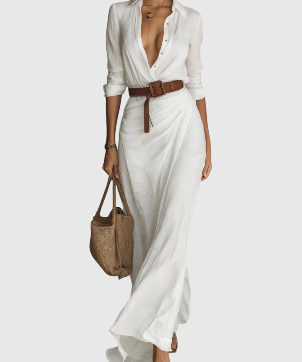 Klara – Šaty s elegantním výstřihem