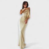 Cloe - Maxi šaty s uzlem