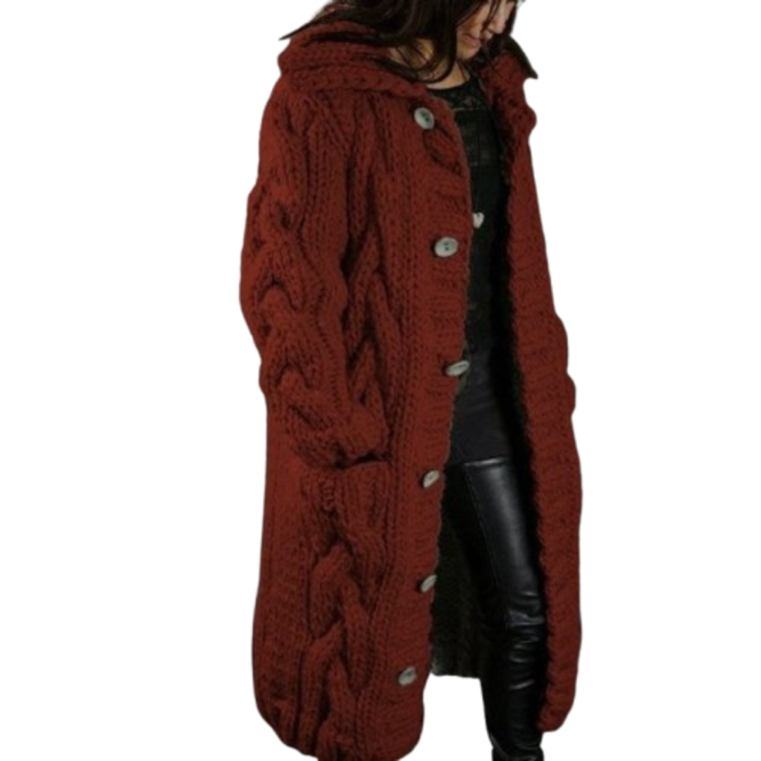 KARINA – Elegantní pohodlný kabát s krytím bříška