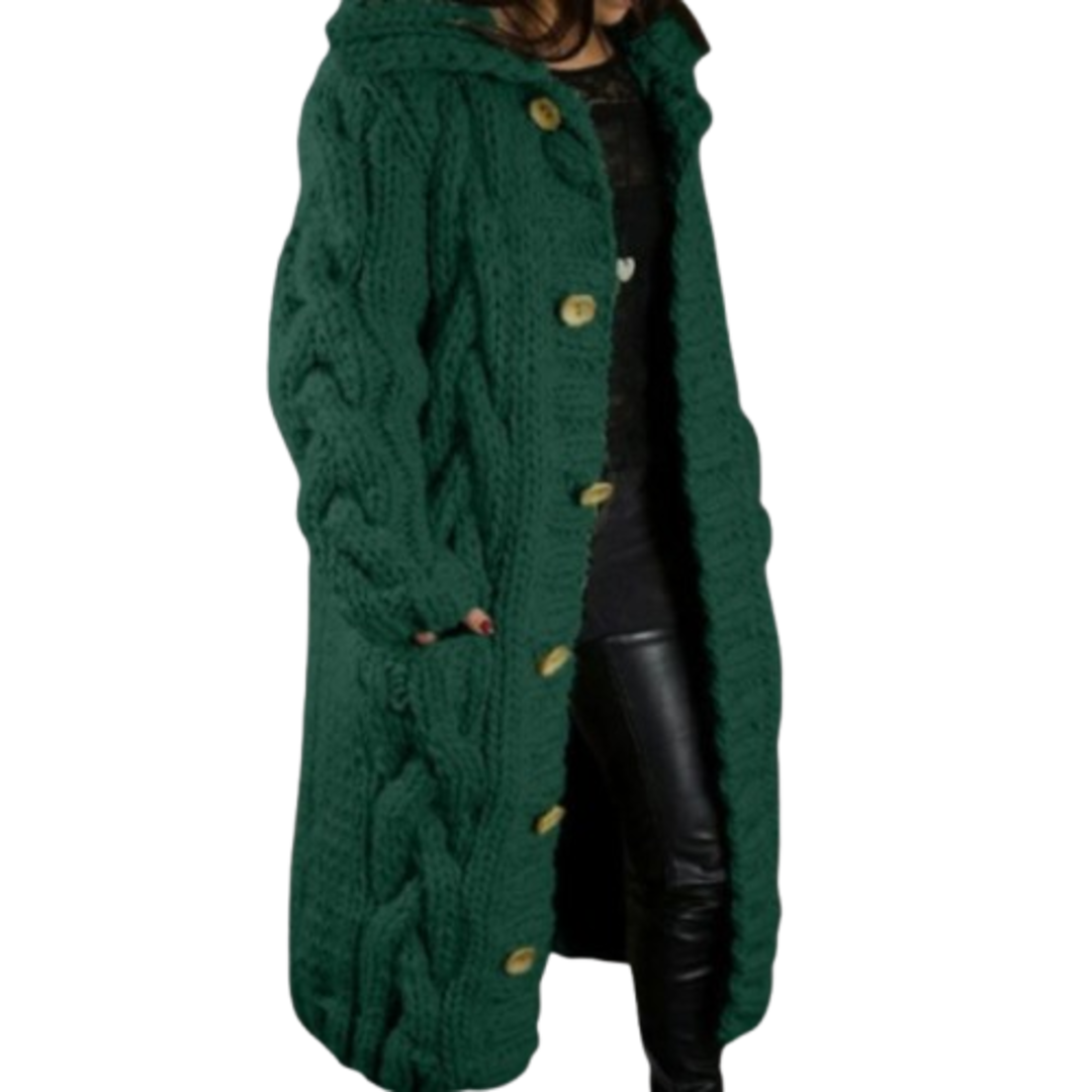 KARINA – Elegantní pohodlný kabát s krytím bříška