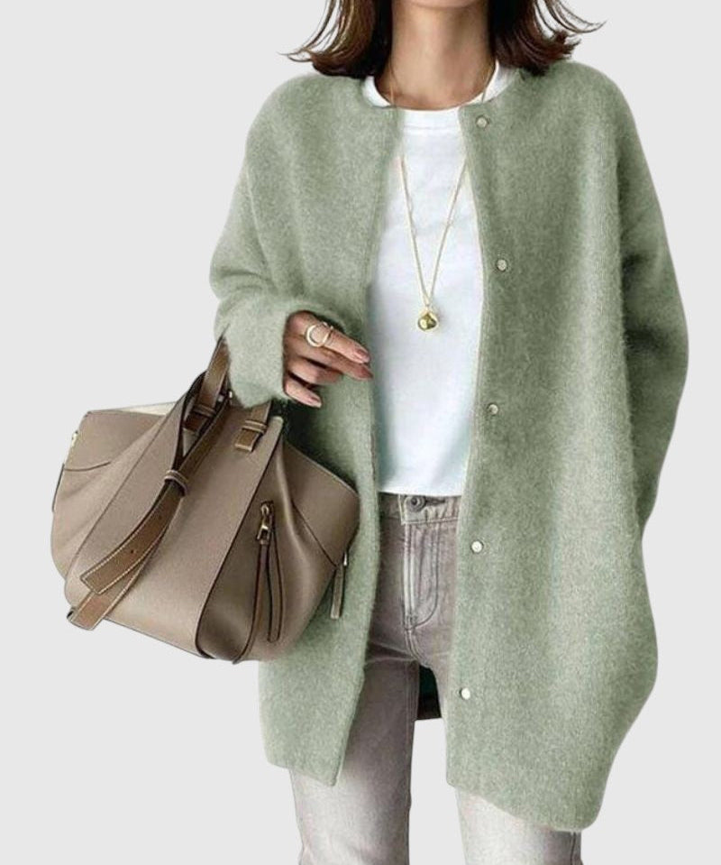 Julie – Minimalistický prodloužený kardigan