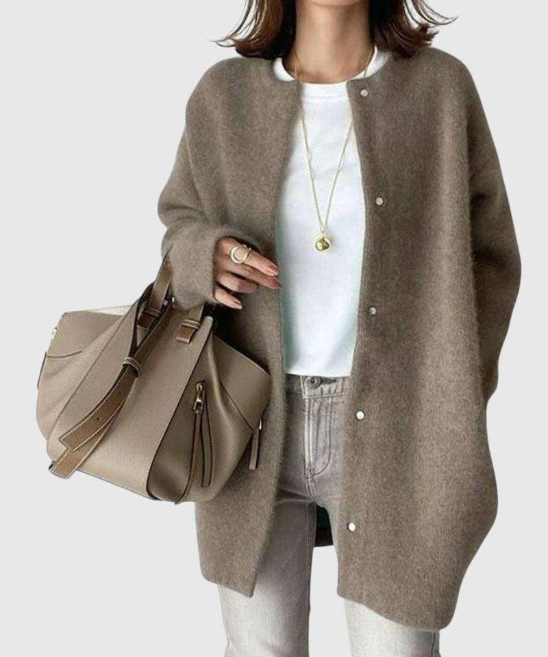 Julie – Minimalistický prodloužený kardigan