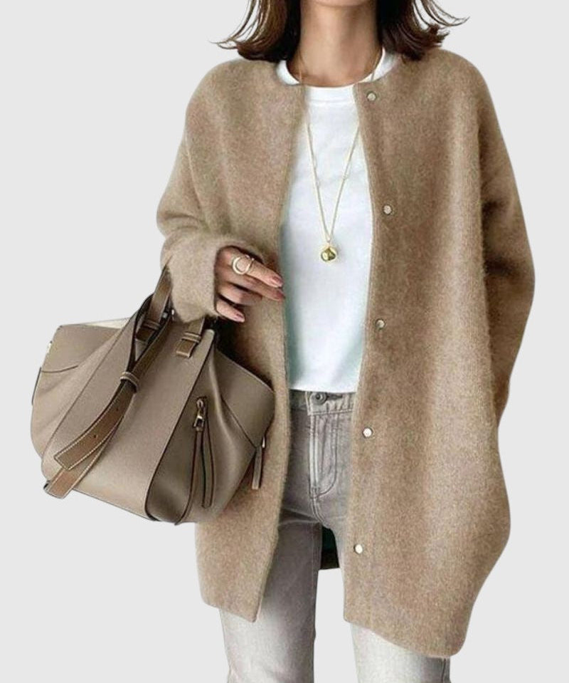 Julie – Minimalistický prodloužený kardigan