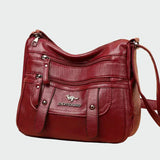 Elegantní kožená příruční taška