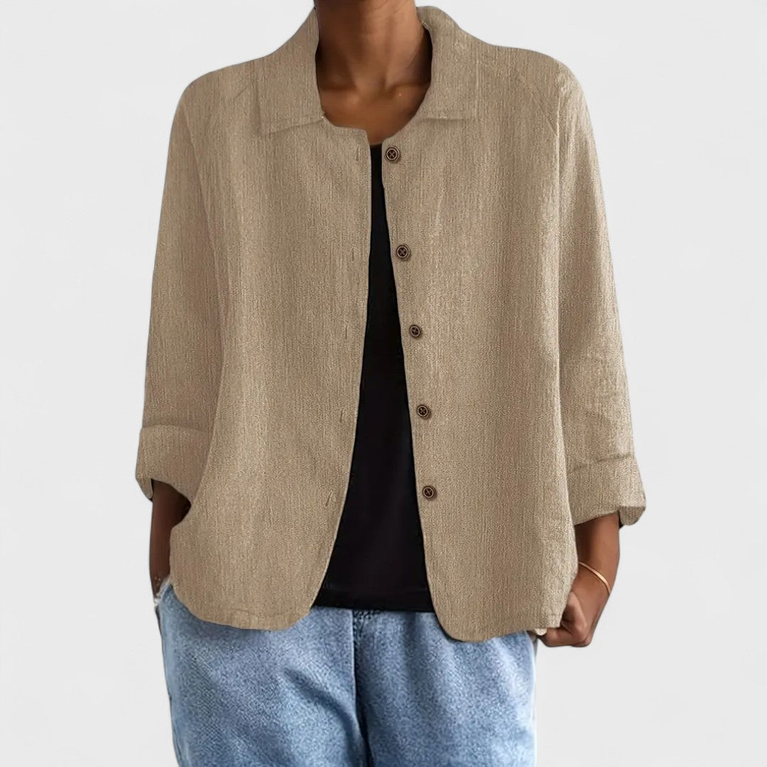 Sofia - Kabát ve stylu klasické košile