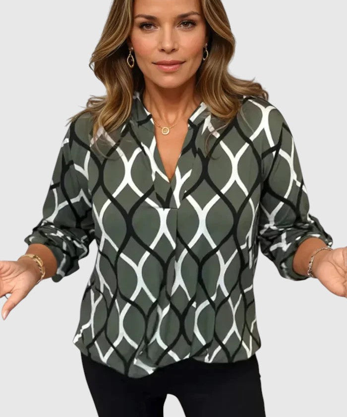 Noor – Halenka s grafickým potiskem